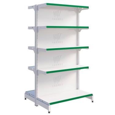 Imagem de Gôndola Fit 40 Centro 1 Inicial 2,02m Comercio Farmácia Loja - Amapá