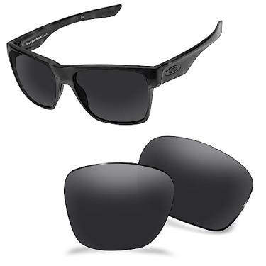 Imagem de AOZAN Lentes de reposição polarizadas ANSI Z87.1 para óculos de sol Oakley TwoFace XL OO9350 - ônix preto