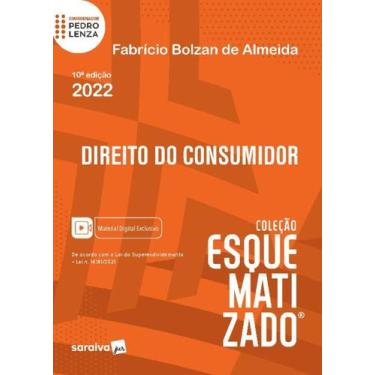 Imagem de Direito Do Consumidor Esquematizado - 10ª Edição 2022 - Saraiva