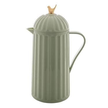 Imagem de WOLFF - Garrafa Térmica de Plástico Bird Menta 1L - Enxoval - Organização - Decoração - Cozinha - Mesa Posta - Utilidades Domésticas - Perfeita Para Café e Chá
