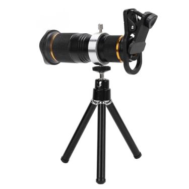 Imagem de Lente Telefoto para Telefone, Telescópio Monocular 20X 4K HD Com tripé Adaptador para Smartphone, Monóculos de Alta Potência para Esportes, Caminhadas, Viagens