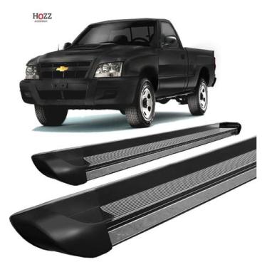 Imagem de Estribo S10 1995 a 2011 Alum personalizado Preto C S - HOZZ