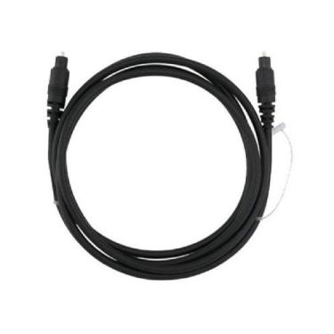 Imagem de Cabo Óptico Áudio Digital Toslink 2 Metros 4mm Premium Quality - MXT