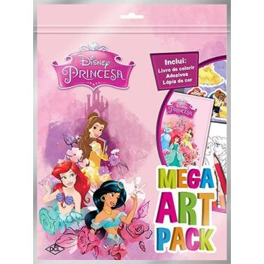 Imagem de Livro - Disney - Mega art pack - Princesas