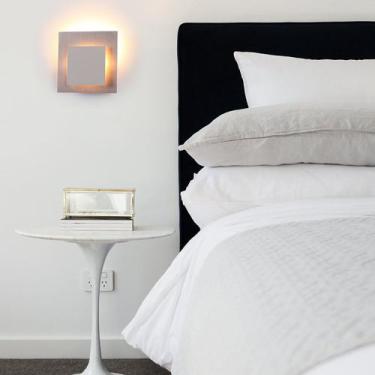 Imagem de Arandela Eclipse (l)16cm (c)16cm (a)6cm 1xled Integrado 4w 2700k 200lm