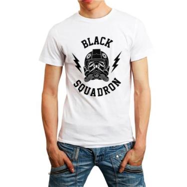 Imagem de Camiseta Masculina Branca Star Wars 04 - DESIGN CAMISETAS, Branco, GG