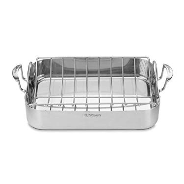 Imagem de Cuisinart Torrador retangular MultiClad Pro inoxidável de 40,64 cm com rack