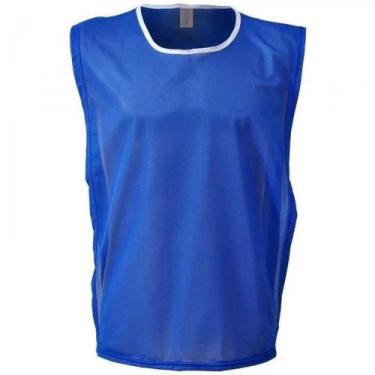 Imagem de Kit com 10 Coletes de Futebol na Cor Azul - TRB, G