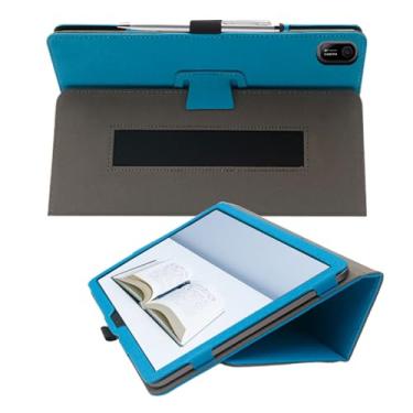 Imagem de Hoibon Capa para tablet Acer Iconia Tab P10 de 10,4 polegadas, P10-11-K5P5, P10-11-K68D, capa de couro PU, dobrável, fecho magnético, capa inteligente e alça de mão para Acer Iconia Tab P10 10,4