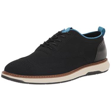 Imagem de Vince Camuto Sapato Oxford masculino casual Staan, Preto/Medite Staan, 43