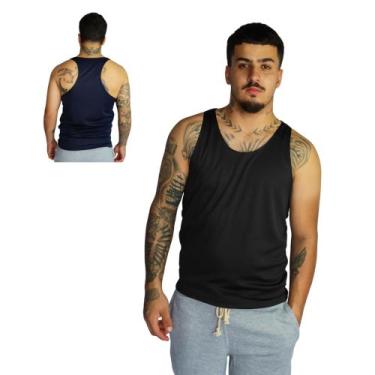 Imagem de Regata Nadador Masculino Academia Fitness - swg, Preto, M