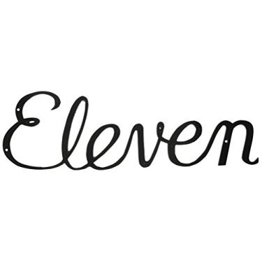 Imagem de Montague Metal Products Número de casa com letra grande, Eleven