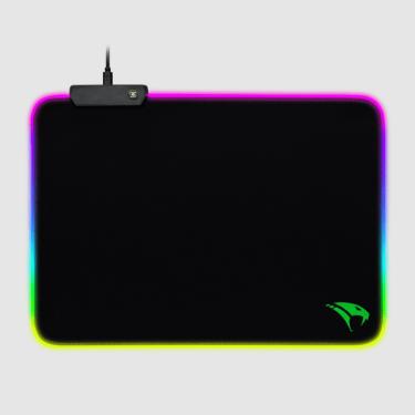 Imagem de Mouse PAD Gamer Viper PRO RGB Naja Vivensis  - 406  Preto