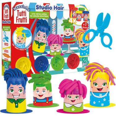 Imagem de Massinha De Modelar Cortes De Cabelo Studio Hair TuttiFrutti - Super T