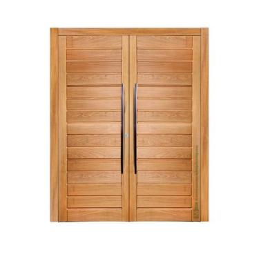 Imagem de Portal de Entrada AD01 em Madeira Maciça Tauari Mapaf, 140cm x 210cm