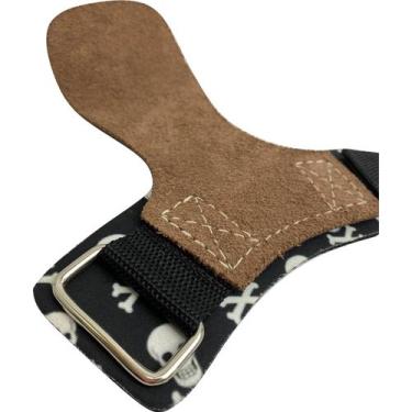 Imagem de Hand Grip Couro Protetor Mão Barra Pull Up  - Pro Trainer, P