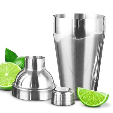 Imagem de Coqueteleira Aço Inox 500ml C/ Coador Drinks Bar- Dolce Home