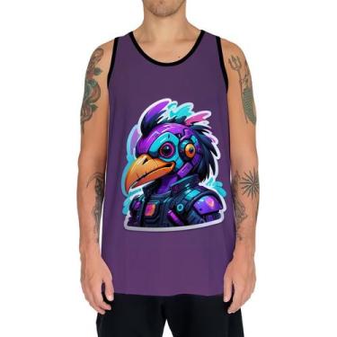 Imagem de Camiseta Regata Tshirt Animais Cyberpunk Aves Passáros HD 2 - Enjoy Sh