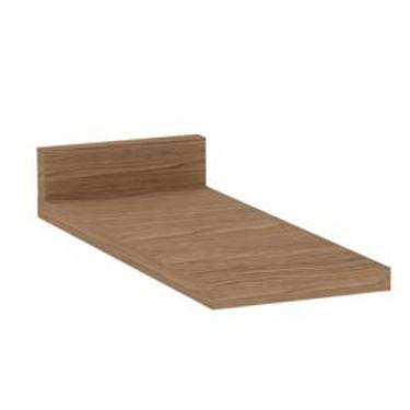 Imagem de Tampo para Balcão de Cozinha 20cm 25mm 100% MDF 1530 Genialflex, Ebano