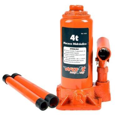 Imagem de Macaco Hidráulico Tipo Garrafa, Capacidade de Carga 4 Toneladas Waft