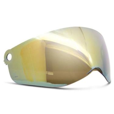 Imagem de Viseira capacete pro tork th1 new adventure / th1 adventure, DOURADO, 