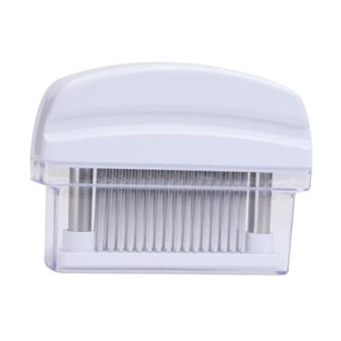 Imagem de Bothyi Amaciador de Carne Utensílio de Cozinha Utensílios de Cozinha Manual Leve Martelo de Carne Bovina com 48 Pinos para Bater na Cozinha, Branco