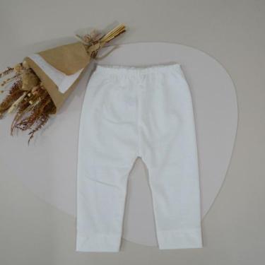 Imagem de Mijão para Bebê Unissex Off White Roupa Infantil - Rizzicomercio, M