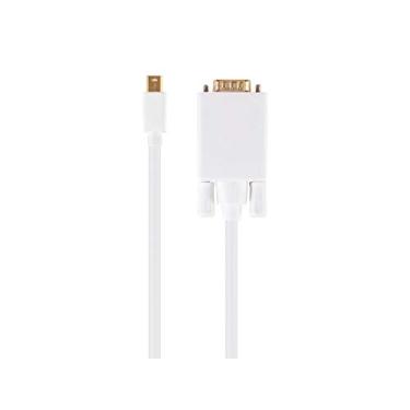 Imagem de Monoprice Cabo de vídeo – 3 metros – Branco | Cabo Mini Display Port 32AWG para VGA