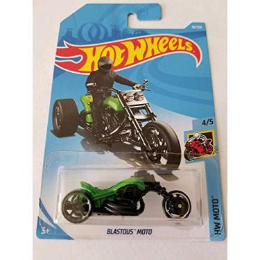 Imagem de Hot Wheels 2019 Hw Moto: Blastous Moto [Green/Black] - International Card