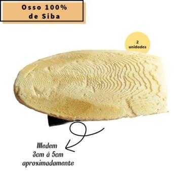Imagem de 2 Ossos 100% de Siba com Encaixe Universal - Calopsita Agapornes Passa