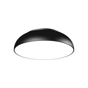 Imagem de Plafon Blumenau Pleno Redondo E27 Bivolt, Preto