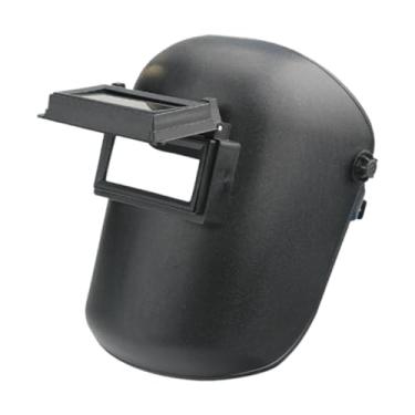Imagem de YsXoWiui Máscaras de soldagem frontal flip, rotação de 180 graus, protetor de face, máscaras de soldador escudos de face de capuz