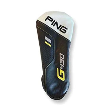 Imagem de New PING G430 Driver Leather Headcover Black/WhiteQ