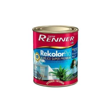 Imagem de Tinta Acr. Rekolor Semibrilho Branco Renner 0,9l