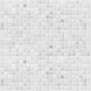Imagem de Papel de Parede Decorativo Pastilhas Clássicas Brancas 1,5m - NoBrand