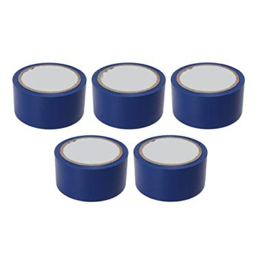 Imagem de 5Pcs Floor Marking Tape, Gym Floor Tape, Basketball Court Floor Tape for Schools, Gyms, Businesses, Recreation Centers and More (Blue)