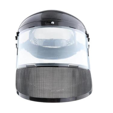 Imagem de KiBcsLic Trimmer Face Shield Guard Face Guard genérico multifuncional máscara de grama equipamento de trabalho para paisagismo ervas daninhas do jardim, Preto