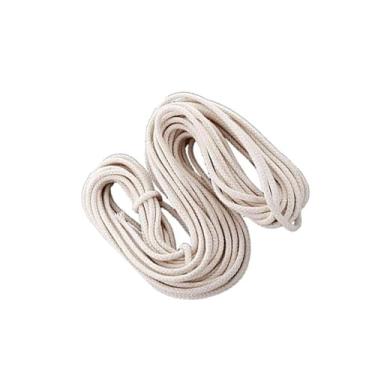 Imagem de SQXBK Lâmpada de óleo de algodão bege 1,5 m pavio queimador velas coração acessórios ferramenta de ignição acessório de iluminação de álcool