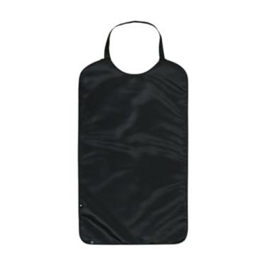 Imagem de Zialofi Babador Adulto Premium, Lavável, Reutilizável, para Adultos, Homens, Mulheres, Lavável à Máquina, Idosos, Fácil de Limpar, à Prova D'água, Preto