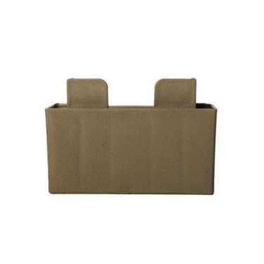 Imagem de Kit 12 Pés Moveis guarda roupa armario 5cm Alt Marrom bronze - Lindura