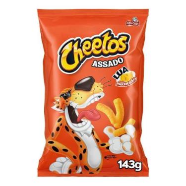 Imagem de Kit c/ 3 Salgadinho Lua Parmesao Elma Chips Cheetos 143G