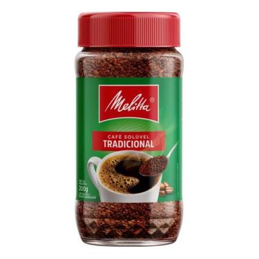 Imagem de Kit c/ 4 Cafe Soluvel Granulado Tradicional Melitta Vidro