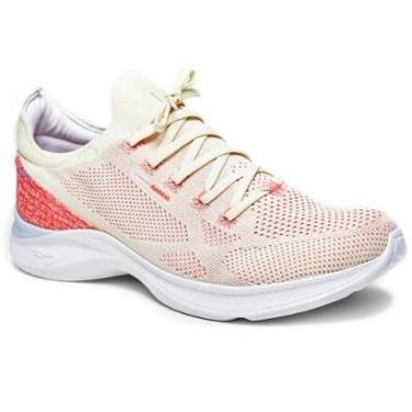 Imagem de Tênis Rainha Road II Feminino - Bege e Coral - 40-Unissex