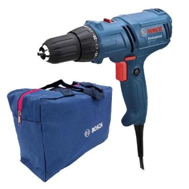 Imagem de Parafusadeira e Furadeira Bosch GSR 7-14 E 400W 127V e Bolsa 
