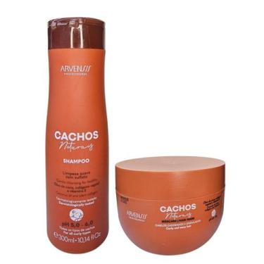 Imagem de Kit Arvensis Professional Cachos Naturais - Shampoo 300ml + Máscara 25