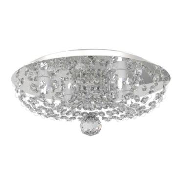 Imagem de Plafon De Cristal Redondo 30Cm Living Loft - Arevo Iluminação