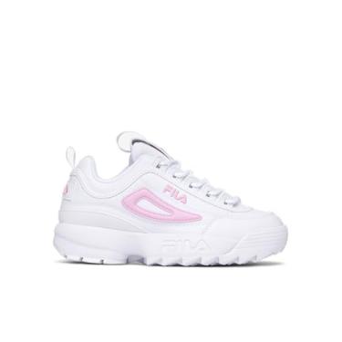 Imagem de Fila Tênis infantil Disruptor II, Branco/pirueta/branco, 21