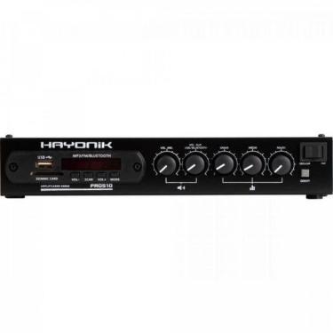 Imagem de Amplificador Hayonik Pro510 50w Rms Com Gongo
