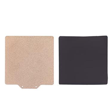 Imagem de Placa de Aço de Mola Magnética de Dupla Face PEI Placa de Construção 3D Placa de Construção 125x125mm Adequada para o Modelo