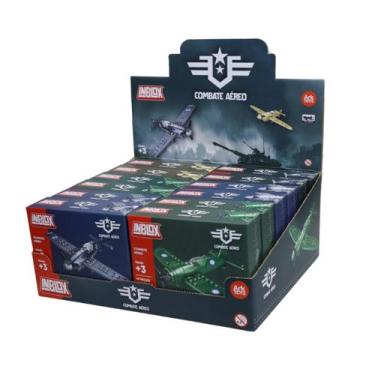 Imagem de Avião de Brinquedo Combate Aéreo Blocos De Montar Aeronave - Ark Toys,